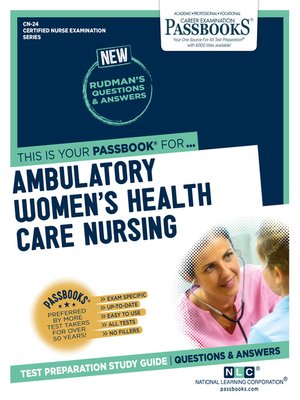 cover image of AMBULATORY WOMEN'S HEALTH CARE NURSING